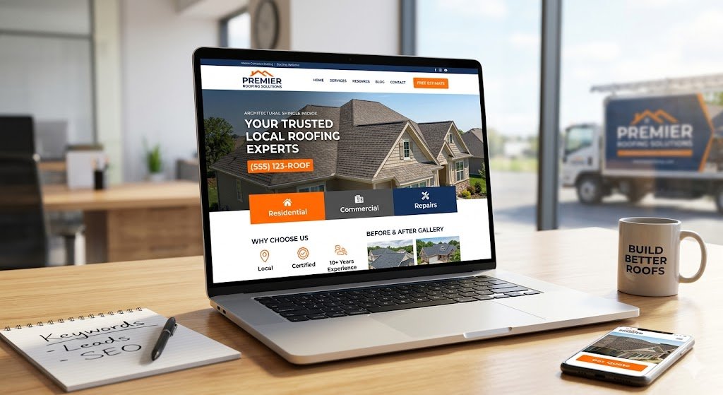 From Shingles to Sales What Makes a High Converting Roofing Website